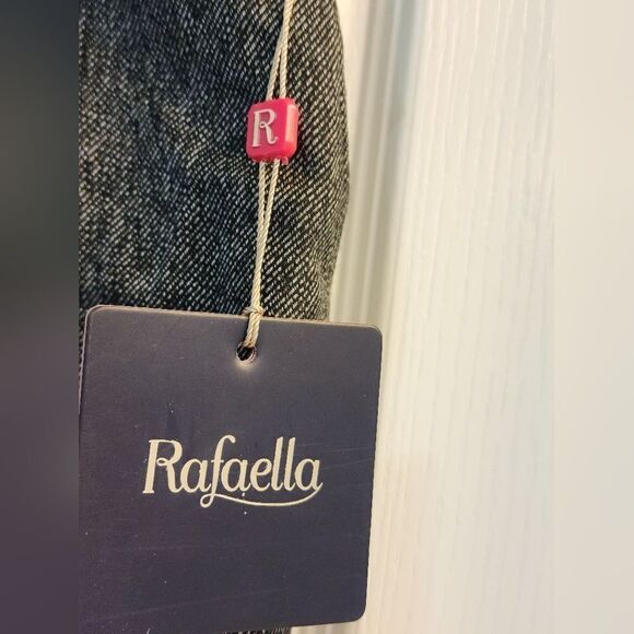 Rafaella Bohemian Voyage Black Pants Slacks Size 12 - Picture 2 of 7